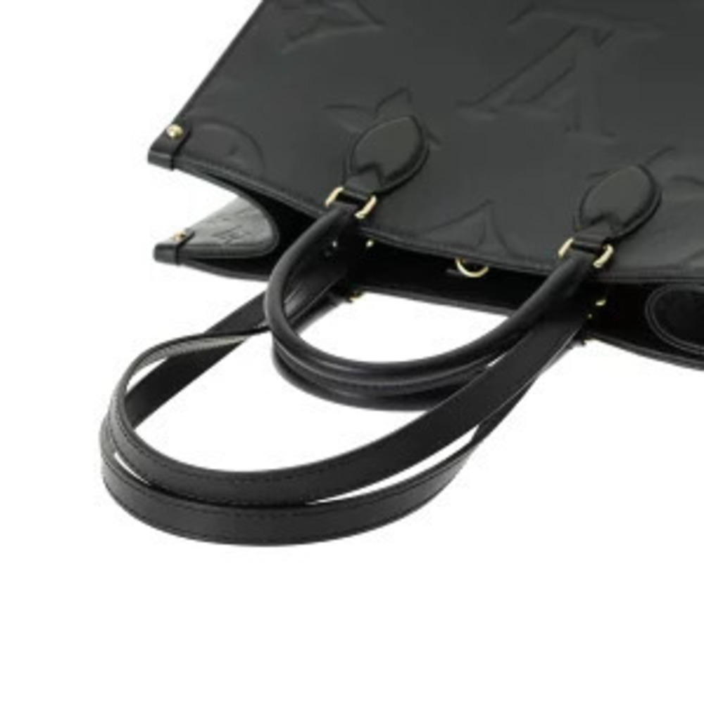 Louis Vuitton Handbag Black Empreinte Tote OnTheGo Noir Bag Monogram Leather - Picture 4 of 7